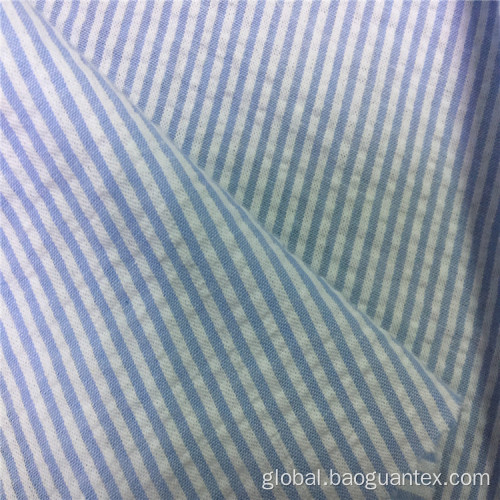 Pure Cotton Yarn Dyed Stripe Poplin Fabric